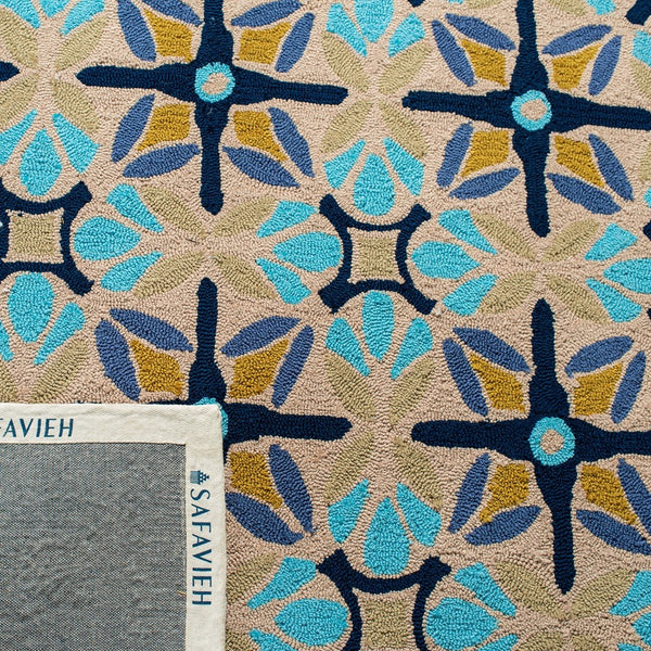 Safavieh Frs449 Hand Hooked 100% Polyproplene Pile Rug FRS449A-4R