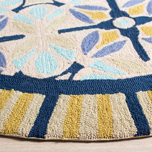 Safavieh Frs449 Hand Hooked 100% Polyproplene Pile Rug FRS449A-4R