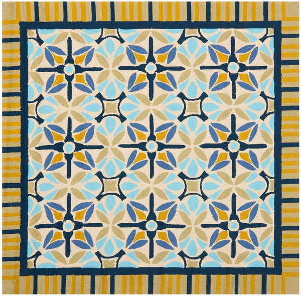 Safavieh Frs449 Hand Hooked 100% Polyproplene Pile Rug FRS449A-4R