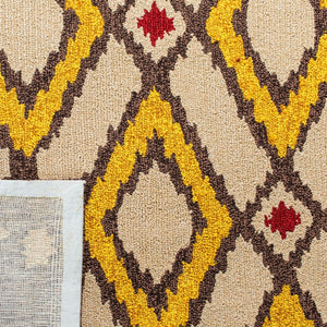 Safavieh Frs455 Hand Hooked 100% Polyproplene Pile Rug FRS455E-4R