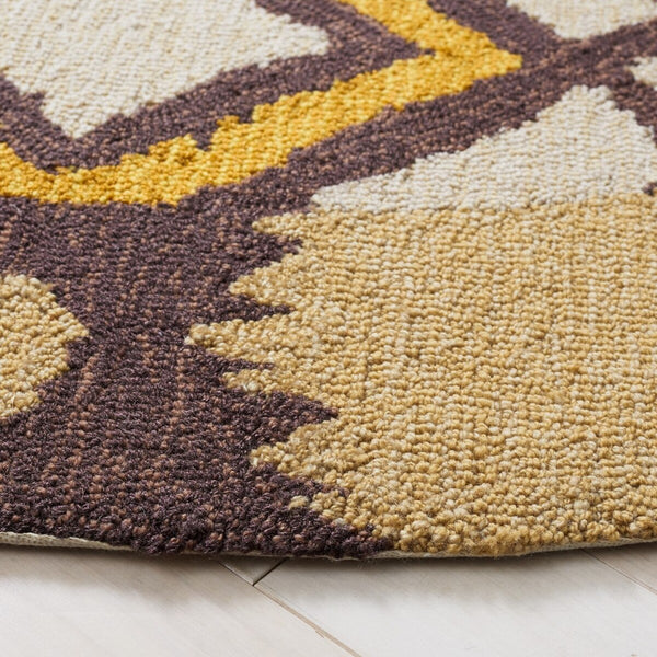 Safavieh Frs455 Hand Hooked 100% Polyproplene Pile Rug FRS455E-4R