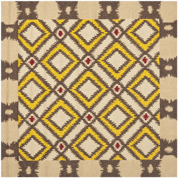 Safavieh Frs455 Hand Hooked 100% Polyproplene Pile Rug FRS455E-4R