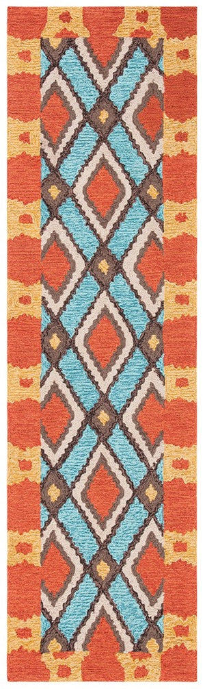 Safavieh Frs455 Hand Hooked 100% Polyproplene Pile Rug FRS455L-4R