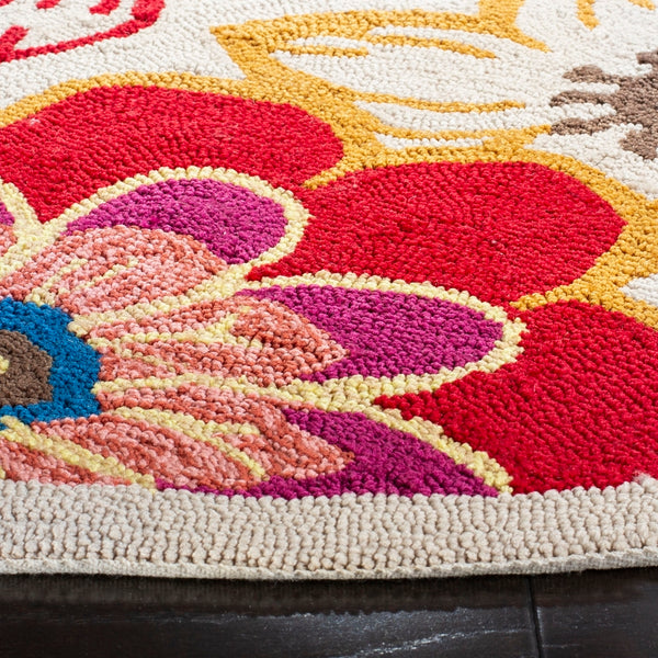 Safavieh Four Seasons Hand Hooked 100% Polyproplene Pile Rug FRS467B-4R