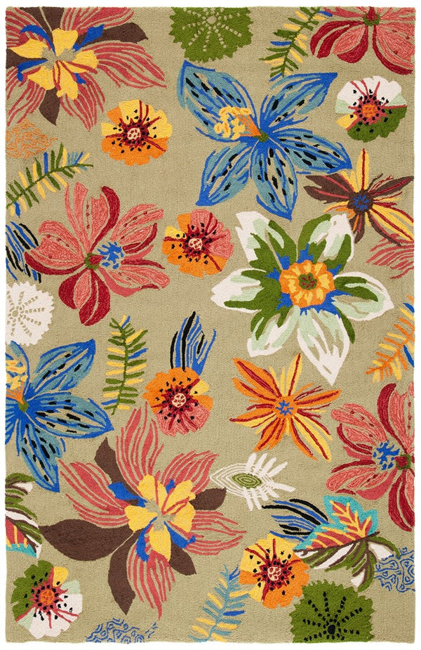 Safavieh Frs468 Hand Hooked 100% Polyproplene Pile Rug FRS468B-4R