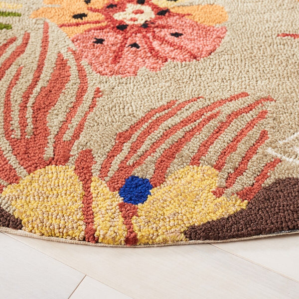 Safavieh Frs468 Hand Hooked 100% Polyproplene Pile Rug FRS468B-4R