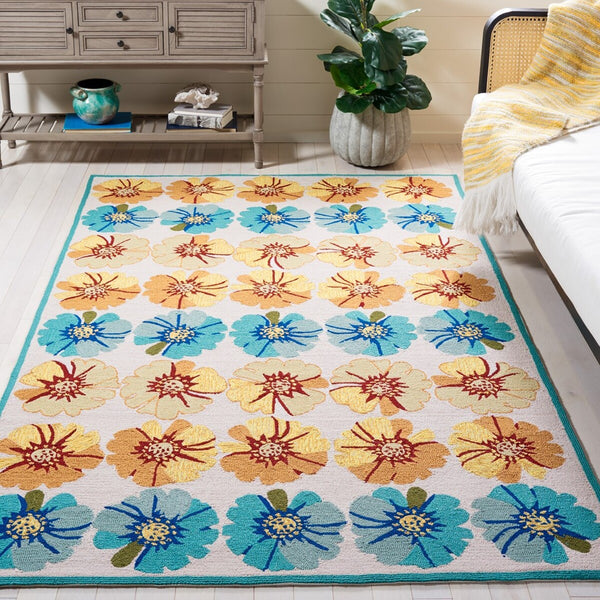 Safavieh Frs469 Hand Hooked 100% Polyproplene Pile Rug FRS469A-4R