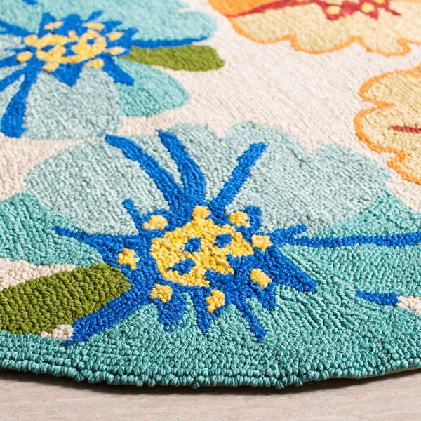 Safavieh Frs469 Hand Hooked 100% Polyproplene Pile Rug FRS469A-4R