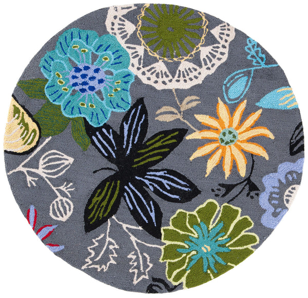 Safavieh Four Seasons Hand Hooked 100% Polyproplene Pile Rug FRS472B-4R