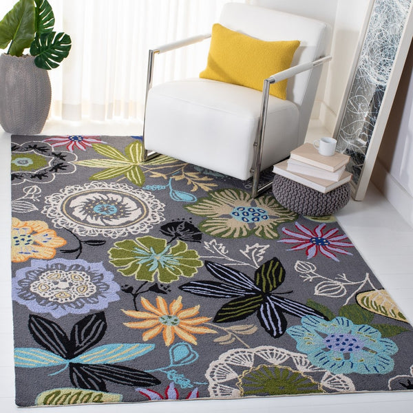 Safavieh Four Seasons Hand Hooked 100% Polyproplene Pile Rug FRS472B-4R