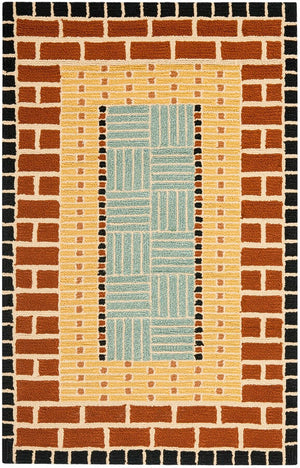 Safavieh Frs476 Hand Hooked 100% Polyproplene Pile Rug FRS476A-4R