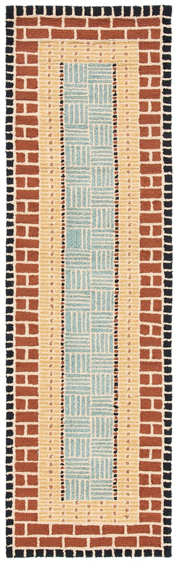 Safavieh Frs476 Hand Hooked 100% Polyproplene Pile Rug FRS476A-4R