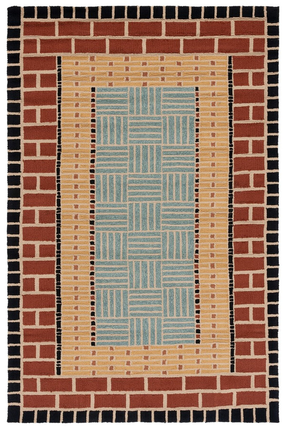 Safavieh Frs476 Hand Hooked 100% Polyproplene Pile Rug FRS476A-4R