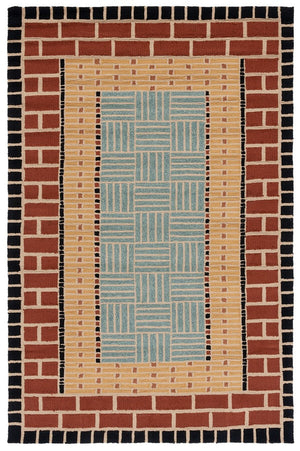 Safavieh Frs476 Hand Hooked 100% Polyproplene Pile Rug FRS476A-4R