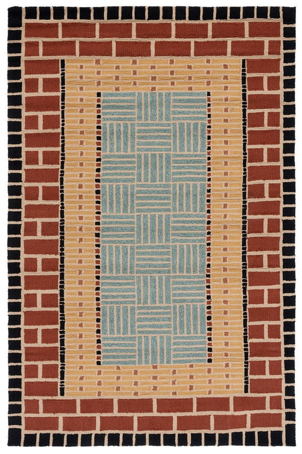 Safavieh Frs476 Hand Hooked 100% Polyproplene Pile Rug FRS476A-4R