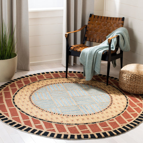 Safavieh Frs476 Hand Hooked 100% Polyproplene Pile Rug FRS476A-4R