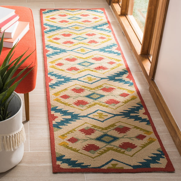 Safavieh Frs479 Hand Hooked 100% Polyproplene Pile Rug FRS479A-4R