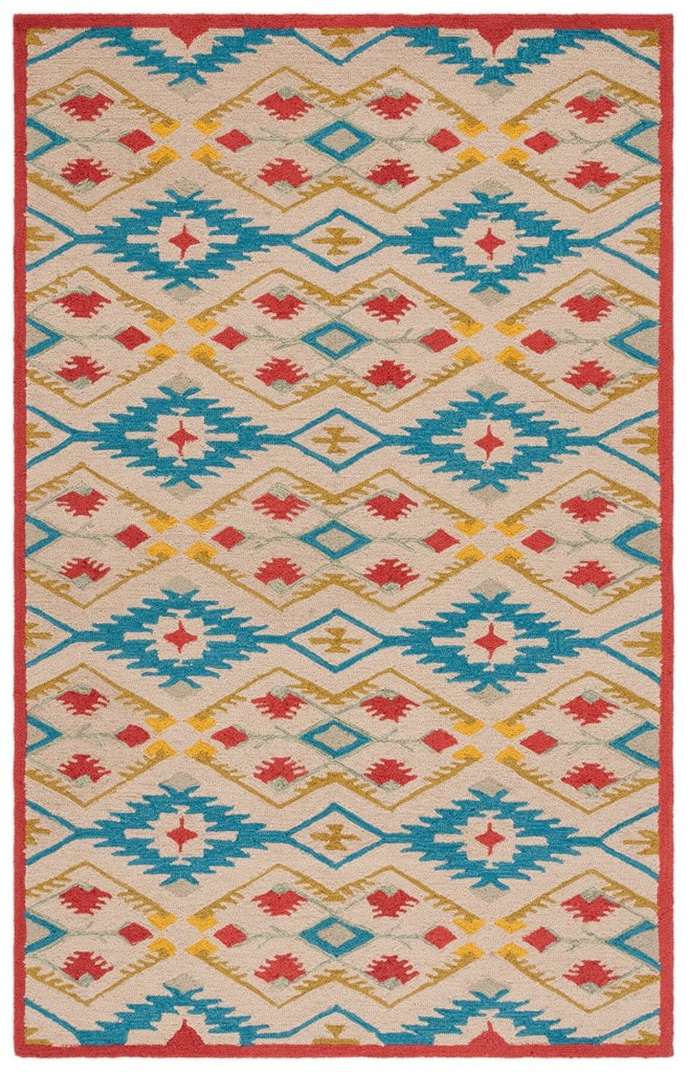 Safavieh Frs479 Hand Hooked 100% Polyproplene Pile Rug FRS479A-4R