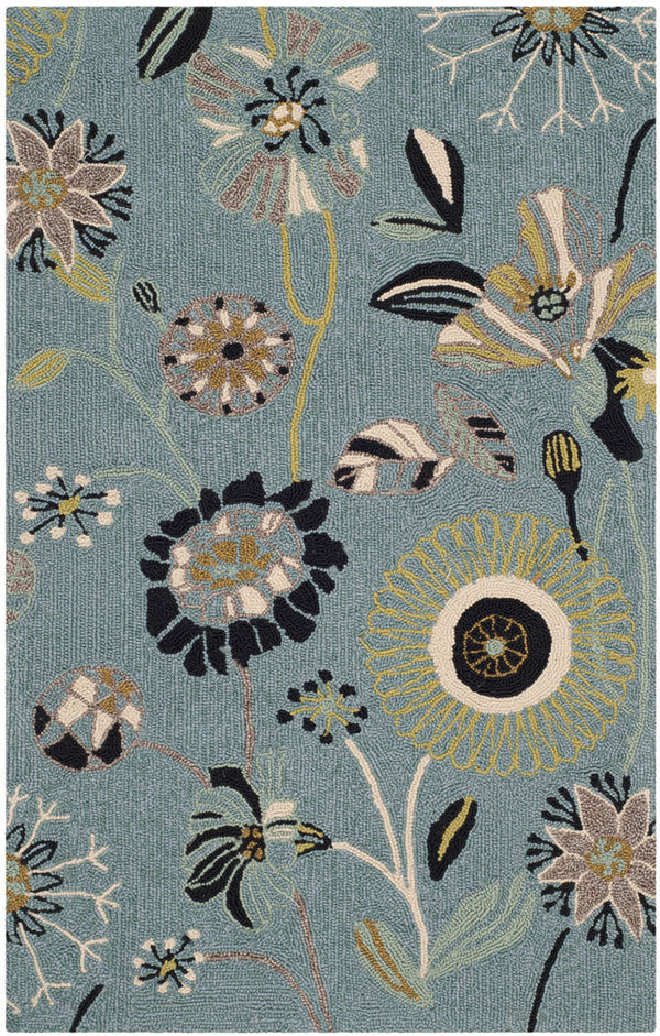 Safavieh Four Seasons Hand Hooked 100% Polyproplene Pile Rug FRS482B-4R