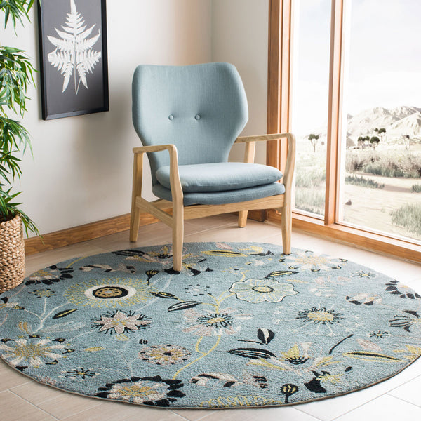 Safavieh Four Seasons Hand Hooked 100% Polyproplene Pile Rug FRS482B-4R