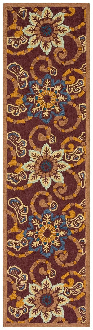 Safavieh Four Seasons Le Flore Hand Hooked 100% Polypropylene Pile Rug FRS513B-28