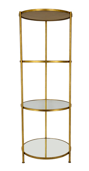 Zeugma FS605 GOLD Round Shelf
