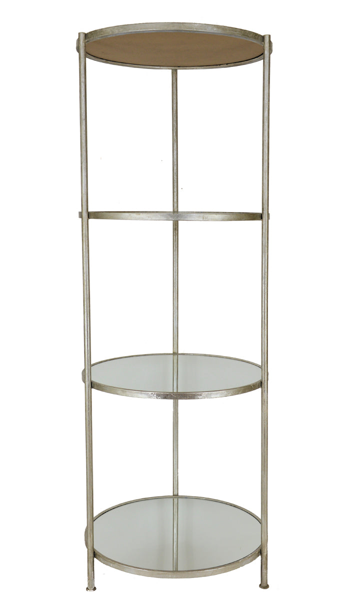 Zeugma FS605 SILVER Round Shelf