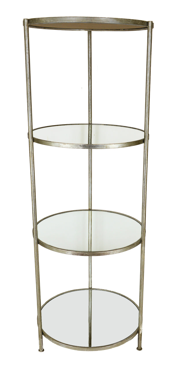 Zeugma FS605 SILVER Round Shelf