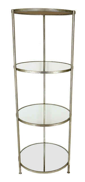 Zeugma FS605 SILVER Round Shelf