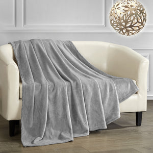 Gaten Grey Throw Blanket