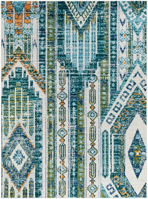 Floransa FSA-2352 Global Polypropylene Rug FSA2352-5371  100% Polypropylene 5'3" x 7'1"