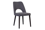 Porter Designs Prato Upholstered Transitional Dining Chair Gray 07-204C-02-D681-1