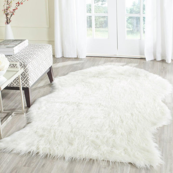 Safavieh Faux Sheep Skin 117 - Wavy POWER LOOMED Japanese Acrylic Rug FSS117A-3
