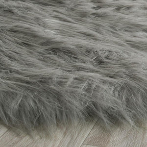 Safavieh Faux Sheep Skin 118 POWER LOOMED Japanese Acrylic Rug FSS118B-3