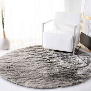 Safavieh Faux Sheep Skin 235 POWER LOOMED Japanese Acrylic Rug FSS235D-4R