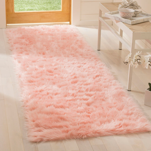 Safavieh Faux Sheep Skin 235 POWER LOOMED Japanese Acrylic Rug FSS235G-4R
