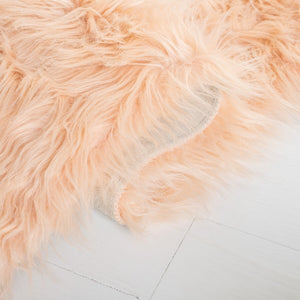 Safavieh Faux Sheep Skin 235 Power Loomed 80% Acrylic/20% Polyester Rug FSS235U-9