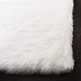 Safavieh Faux Sheep Skin 415 POWER LOOMED 50% Acrylic,50% Polyester(Pile) Rug FSS415A-3