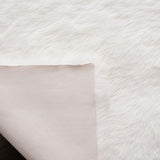 Safavieh Faux Sheep Skin 415 POWER LOOMED 50% Acrylic,50% Polyester(Pile) Rug FSS415A-3