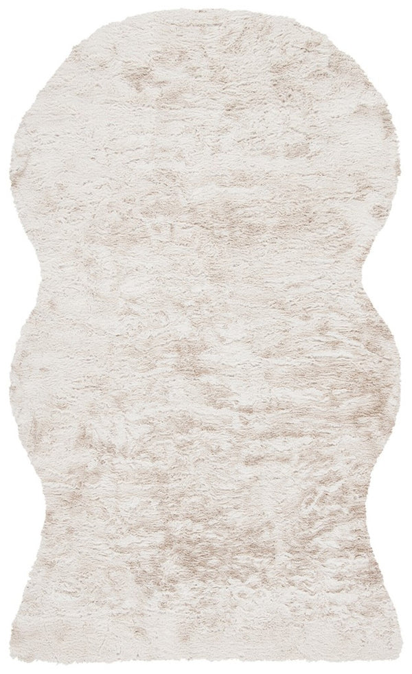 Safavieh Faux Sheep Skin 515 Power Loomed 80% Acrylic/20% Polyester Rug FSS515K-8