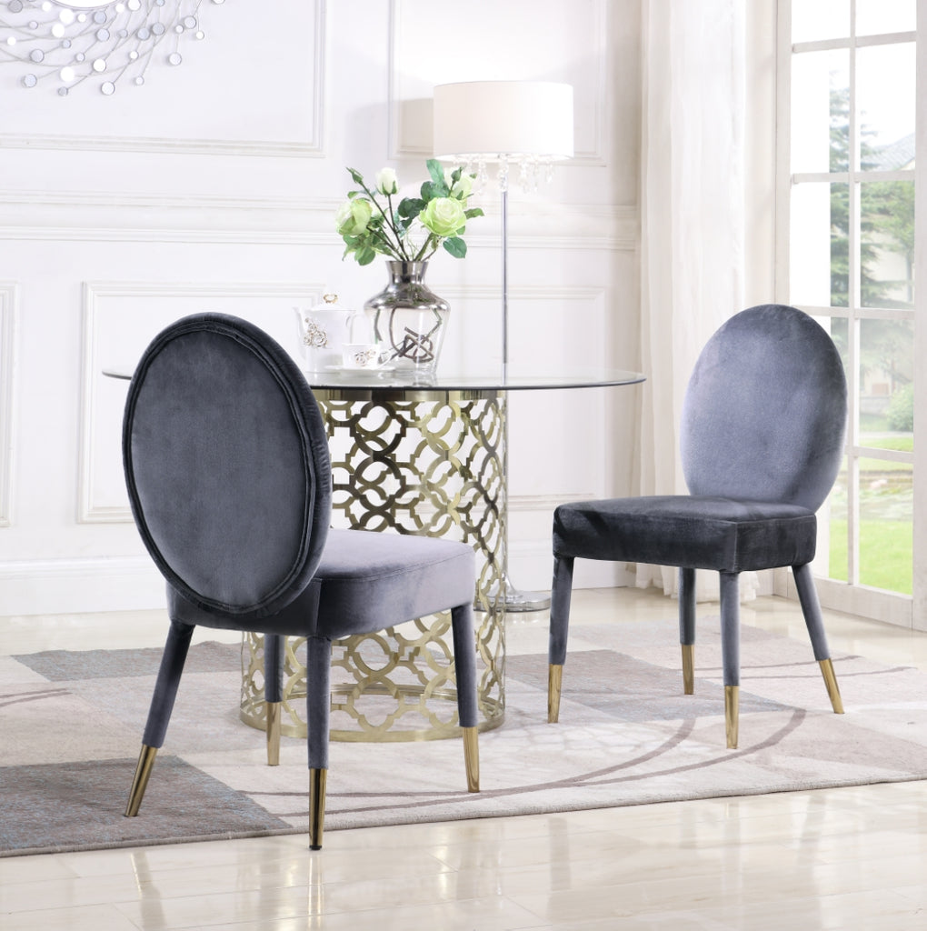 Leverett Grey Dining Chair, Set of 2