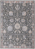 Thackery Ornamental Rug – Effortlessly Sophisticated with High-Low Texture & Soft Motifs in Charcoal