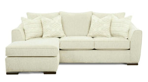 Fusion 9778 Transitional Sofa Chaise 9778 VIBRANT VISION OATMEAL