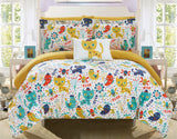 Flopsy Yellow Full 8pc Comforter Set