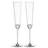 Take The Cake™ 2-Piece Champagne Flute Set