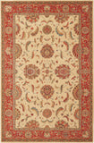 Nourison Living Treasures LI04 Persian Machine Made Loomed Indoor only Area Rug Ivory/Red 5'6" x 8'3" 99446672629