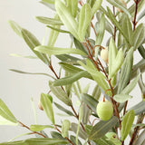 Faux Olive Potted Tree