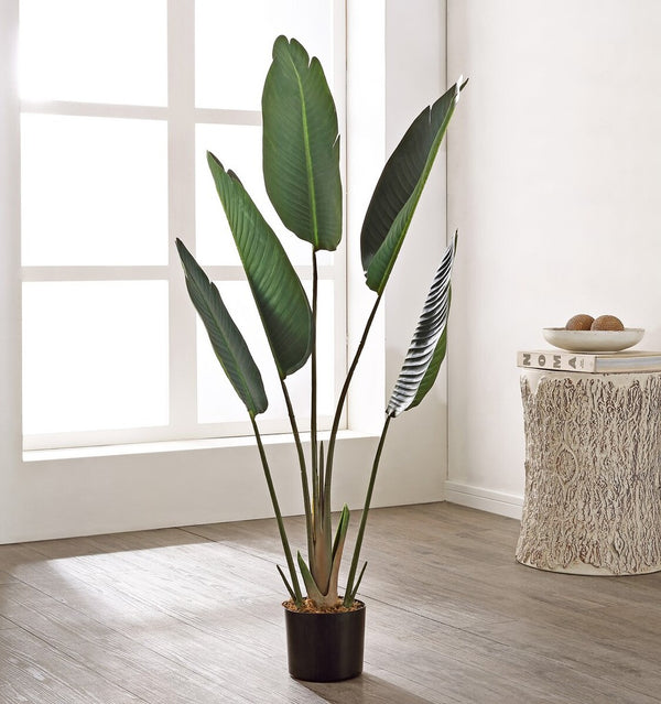 Faux Gladiolus Potted Plant - Lush Artificial Floral Decor for a Relaxed, Exotic Home Ambiance