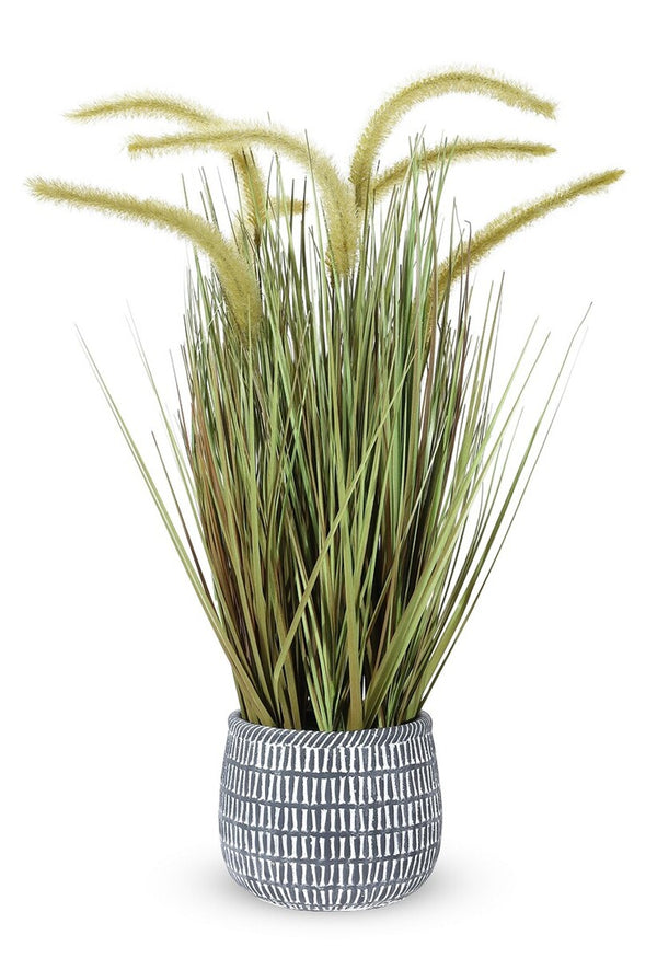 Safavieh Faux Grass 21" Potted Plant Green FXP2000A