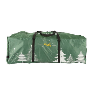 Safavieh 7.5 Ft, Green, Pre-Lit Artificial Christmas Tree Green Plastic / Iron FXP2015A